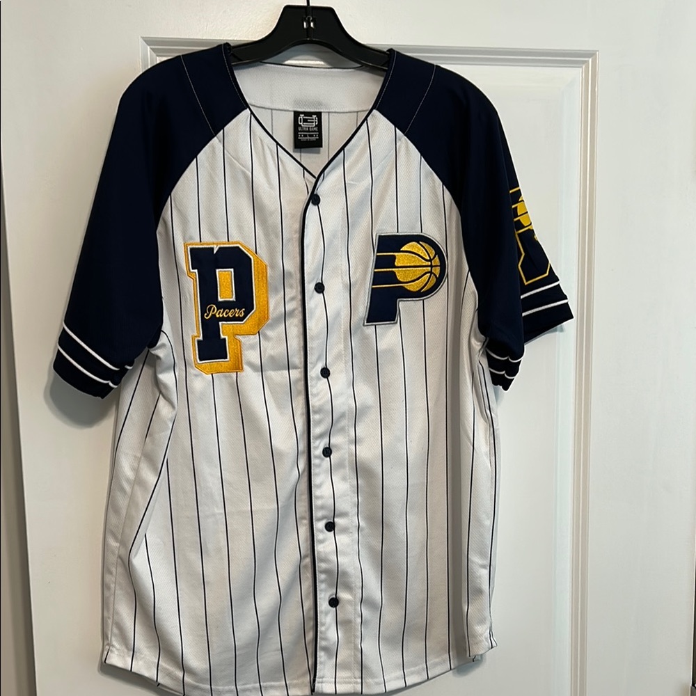 Indiana Pacers Baseball Jersey